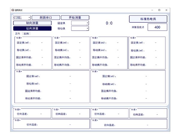 DY-JD熱電偶檢定爐溫場(chǎng)測(cè)試上位機(jī)軟件